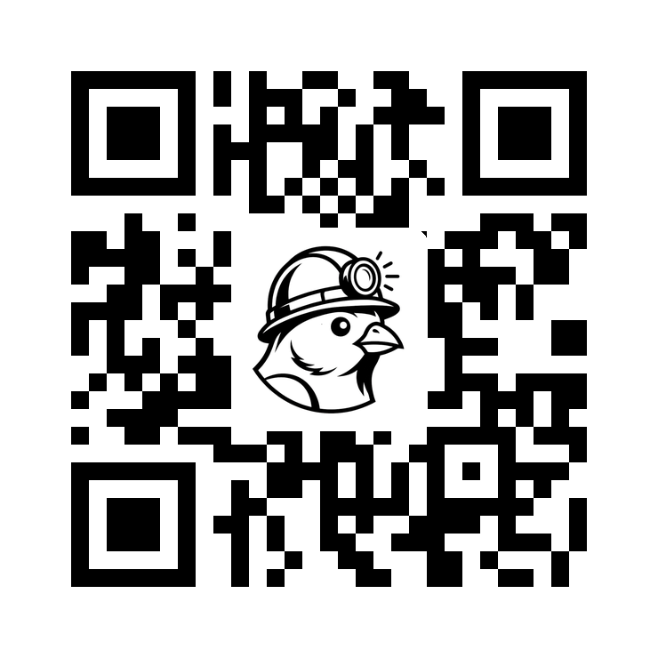 QR code linking to canaryscan.app